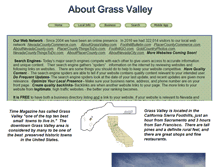 Tablet Screenshot of aboutgrassvalley.com